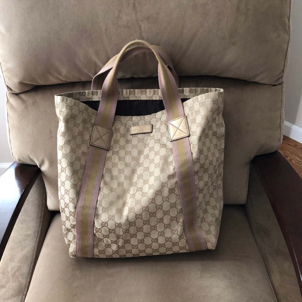 Gucci GG monogram large tote